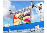 CE FCC P10 LED Video Billboard Iklan Luar SMD3535 10000 Dots / ㎡ RGB
