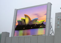 Waterproof Outdoor Big Screen Led TV HD Led Display Dengan Pixel Pitch 10mm RGB