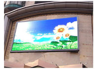 P6 1R1G1B Outdoor Led Advertising Panel Full Color Real Pixel Ramah Lingkungan