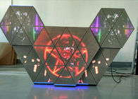 P5 Full Color Music LED Dj Booth Facade Dengan Wide View Angle Untuk TV Studios / Bar