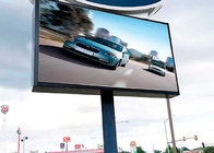 Pole Support P10 LED Display Panel Roadside Outdoor Advertising Sign