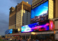 Asynchronous Outdoor Full Color Led Display 3G / WIFI P8 LED Display 6000 Nits Tahan Air