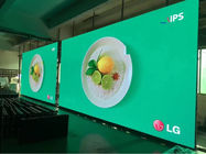 1500cd / sqm P1.25 Iklan Led Video Wall 400 * 300mm tampilan led penuh warna dalam ruangan
