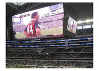 Stadion Besar Kabinet Layar Rgb Dipimpin Papan Display P8 Penuh Warna Papan Skor Sepak Bola