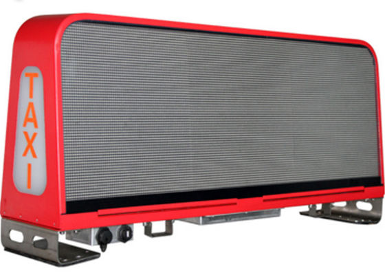 P5 Waterproof Car Roof Advertising Sign Taksi Top Advertising Light Box Full Color