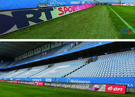 IP65 Programmable P6.67 P8 P10 Stadium LED Display Untuk Acara Olahraga