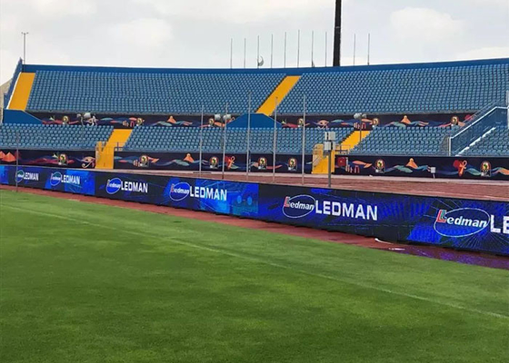 IP65 Programmable P6.67 P8 P10 Stadium LED Display Untuk Acara Olahraga
