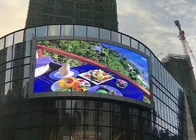 Kecerahan Tinggi 5500nits Outdoor Advertising Led Display Dengan kabinet besi