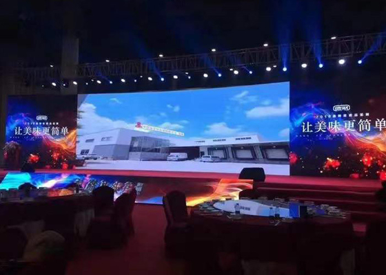 Mobile RGB Indoor Rental Led Layar Panggung Latar Belakang Led Display