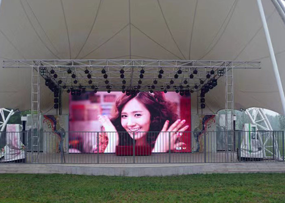 P4.81 100% Waterproof Outdoor Rental Led Screen Full Color Panel