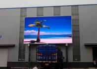 Kecerahan Tinggi Outdoor LED Billboard Waterproof Full Color Led Panel