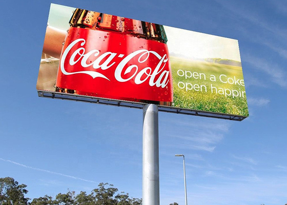 Weatherproof Backdrop Outdoor Full Color Led Display Iklan Komersial
