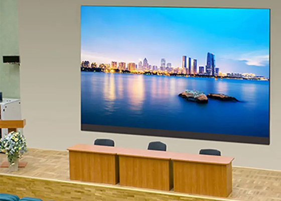 Hapus Gambar P2.5 P4 Tampilan Layar Led Dalam Ruangan Untuk Konferensi Digital