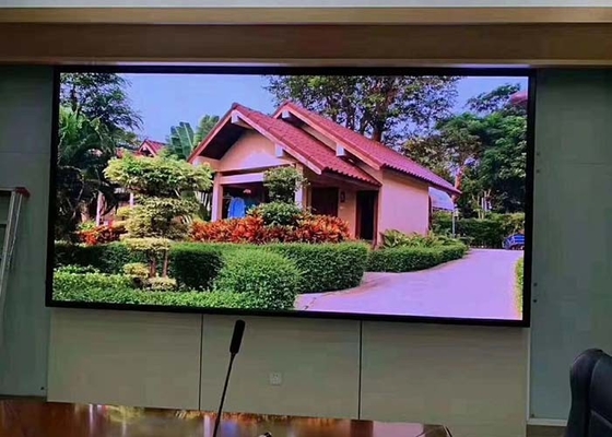 SMD1515 P2 UHD Electronic Indoor Full Color Led Display Panel Untuk Rapat