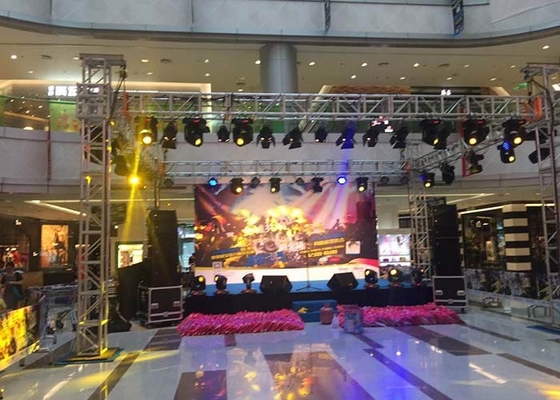 P3.91 P4.81 Full Color Stage Background Led Display Big Screen with Front service