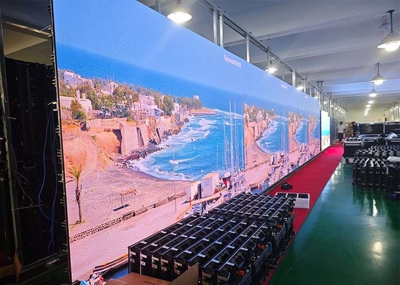 Resolusi tinggi P1.56 Gob LED Video Wall untuk acara festival besar