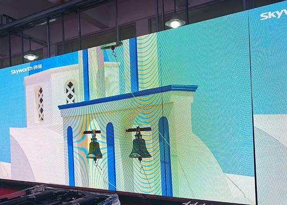 Layar led resolusi tinggi P2.9 sewa dalam ruangan untuk menampilkan latar belakang panggung