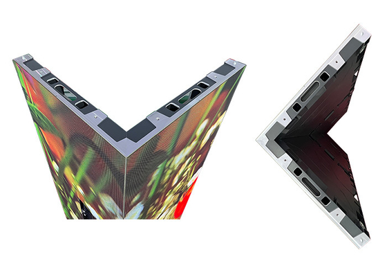 Right Angle LED Video Wall P1.875 P2.5 Pemeliharaan depan dalam ruangan