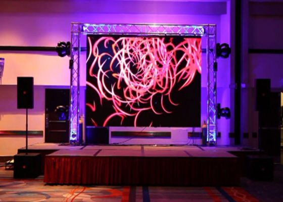 Layar LED Sewaan Dalam Ruangan P3 Video Wall Modul SMD2121 192x192mm untuk Pertunjukan Panggung
