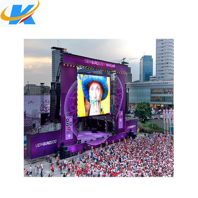 SMD Full Color Rental Luar Led Screen 4mm Pixel Pitch Aluminium Profil Kabinet