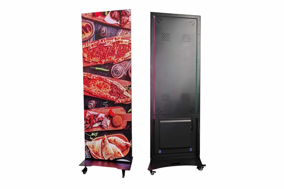 HD P2.5 Indoor led Poster screen, P2 stand led display untuk iklan