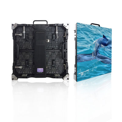 SMD Full Color Rental Luar Led Screen 4mm Pixel Pitch Aluminium Profil Kabinet