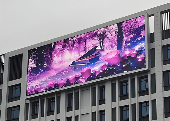 LED Billboard Untuk Konten Iklan Pemutaran Informasi Mobile Display