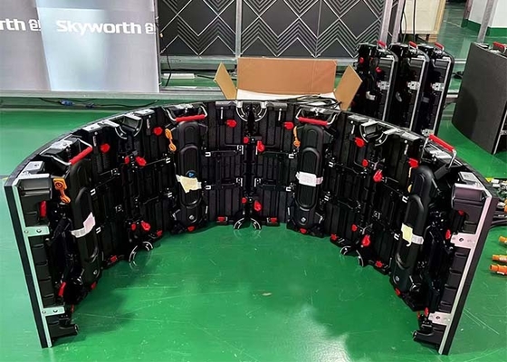 Display LED Indoor 250mmx250mm yang dapat disesuaikan untuk acara hibah