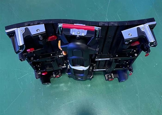 IP43 Indoor P2.9 Rental Led Screen, 7680 refresh rate background bergerak dan melengkung untuk acara panggung