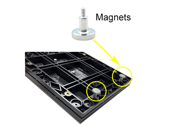Bentuk modul magnetik layar LED tanpa lemari P1.2 P1.5 P1.8 P2 P2.5