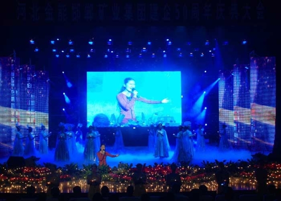 P2.6 P2.9 4K Portable Rental Die Casting Aluminium Cabinet LED Display latar belakang panggung