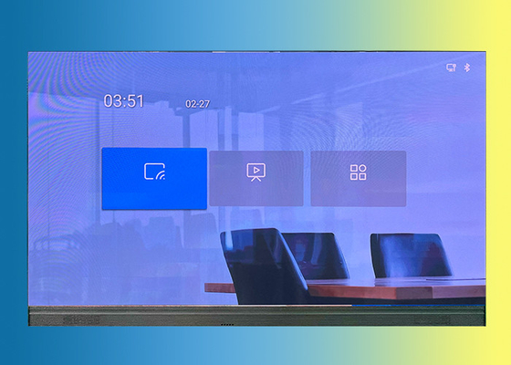 All-in-one LED Display 115 Inch Smart Interactive Screen GOB Panel Ultra HD