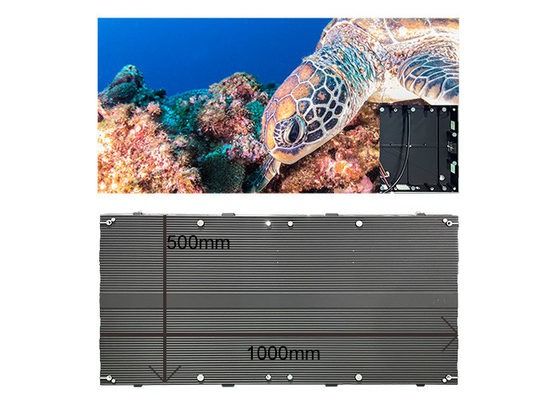 P3.91 1000*500mm LED Indoor Display Wall Mount/Hanging Front