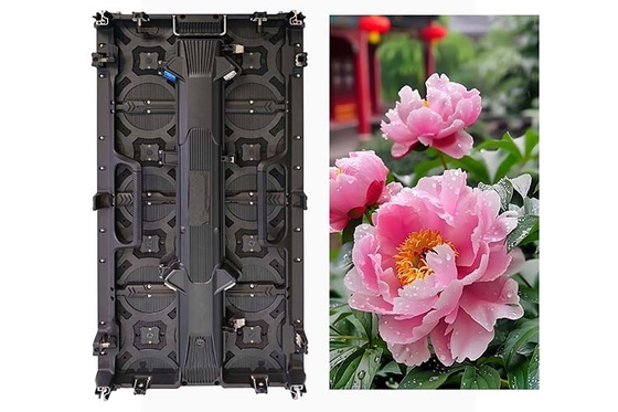 P4.8 HD Rental LED Screen 16-Bit Grayscale 7680Hz Refresh Rate untuk Dynamic Stage &amp; Retail Displays