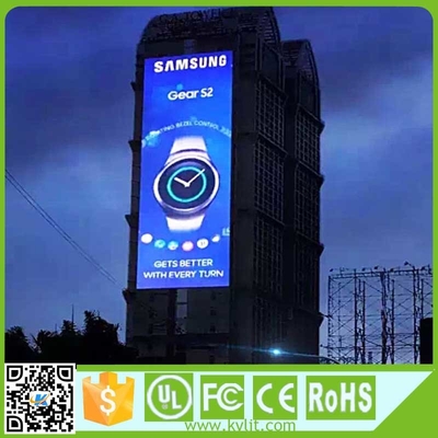 P6 Outdoor Full Color LED Display Screen SMD 3535 6500cd/sqm