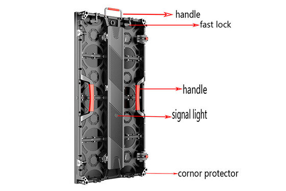 P1.9/P2.6 500*500/500*1000mm layar LED untuk acara panggung