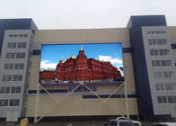 P10mm Square Digital Outdoor Billboard, SMD3535 Ukuran Custom LED Display Panel