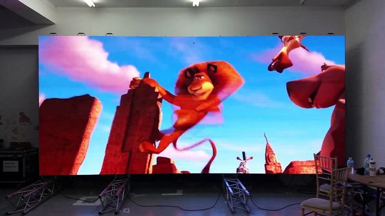 Layar Led Pixel P2.5 HD Kecil, Fungsi Video Kontras Tinggi Penyewaan Panggung Bergerak Layar Led Dalam Ruangan Untuk Konferensi