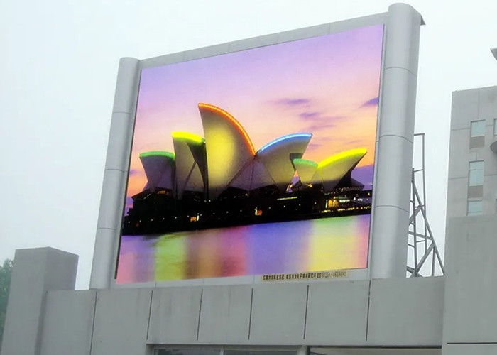 Weatherproof Backdrop Outdoor Full Color Led Display Iklan Komersial