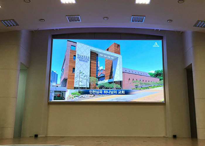 High Definition Fixed Indoor Full Color Led Display Wall Mulus