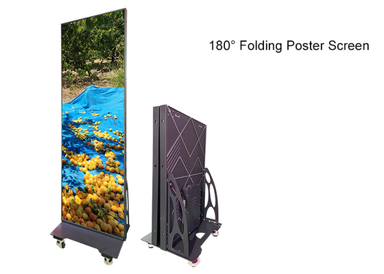Layar Poster Iklan Ringan Lipat Instalasi Cepat