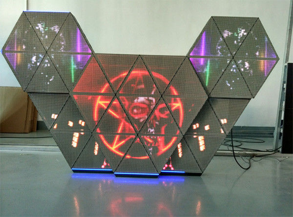 P5 Full Color Music LED Dj Booth Facade Dengan Wide View Angle Untuk TV Studios / Bar
